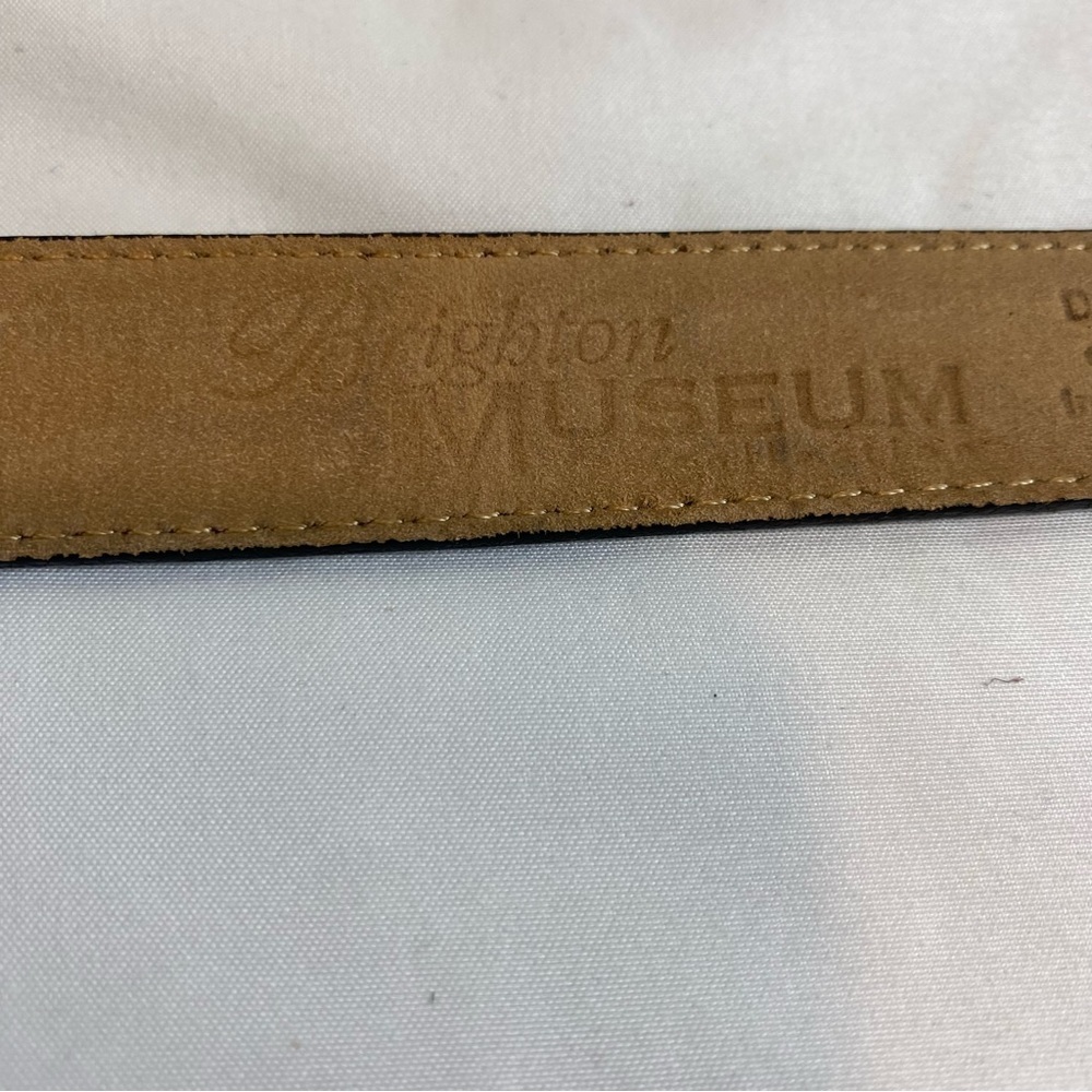 Brighton “Museum” Collection Snakeskin Leather Belt - Picture 14 of 16